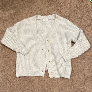 Absolutely Creative Worldwide Light Gray Cardigan